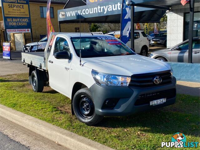 2020 TOYOTA HILUX TGN121R WORKMATE CAB CHASSIS