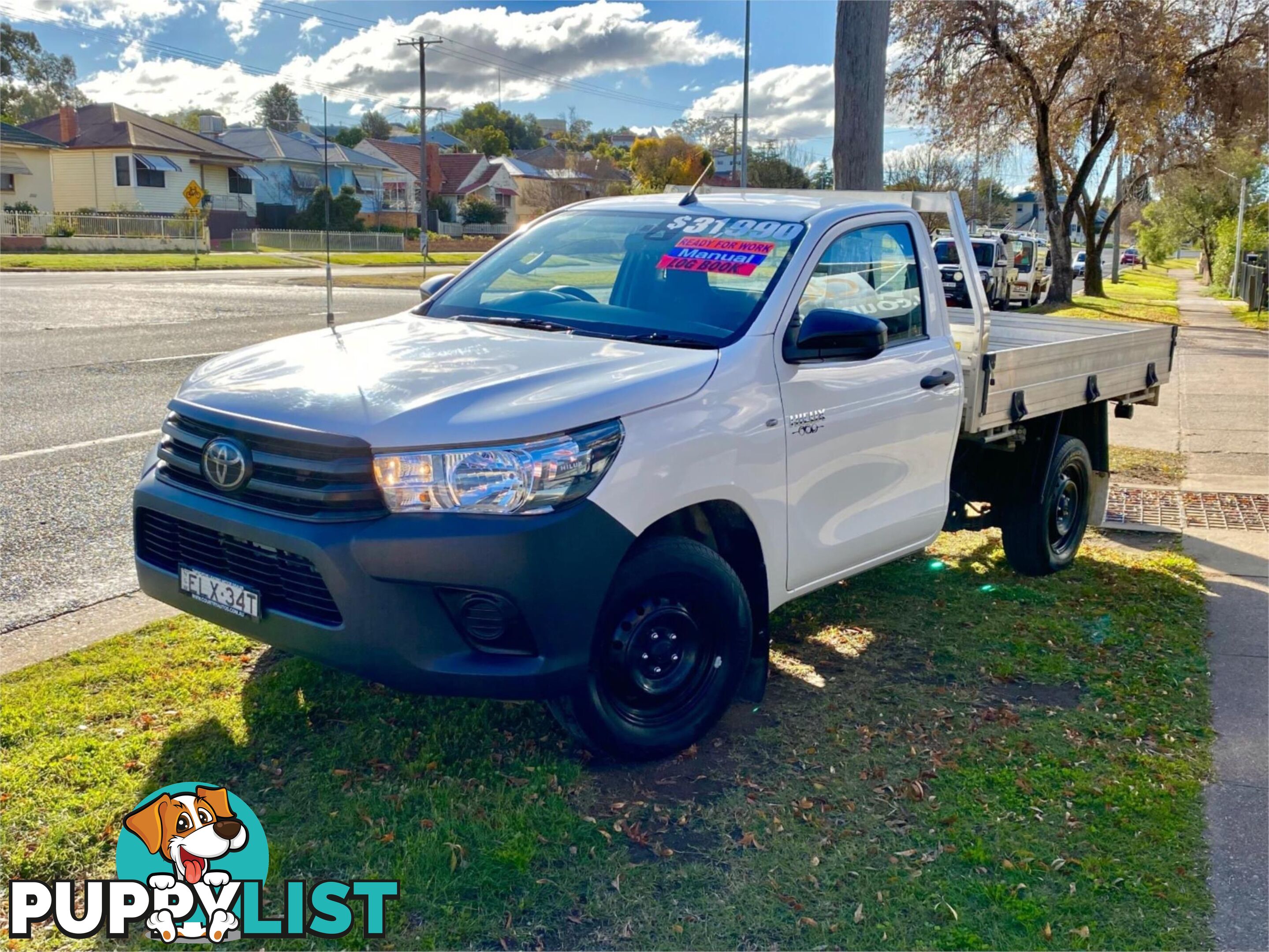 2020 TOYOTA HILUX TGN121R WORKMATE CAB CHASSIS