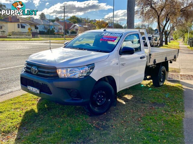 2020 TOYOTA HILUX TGN121R WORKMATE CAB CHASSIS