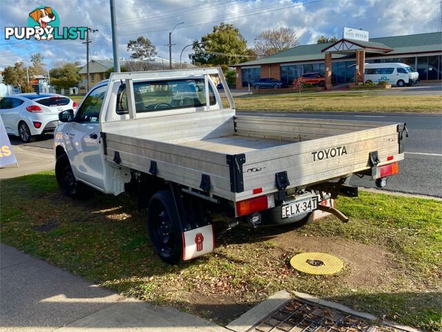 2020 TOYOTA HILUX TGN121R WORKMATE CAB CHASSIS