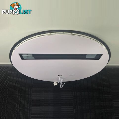 Star Round LED Mirror 90cm Frameless Backlit Dimmable