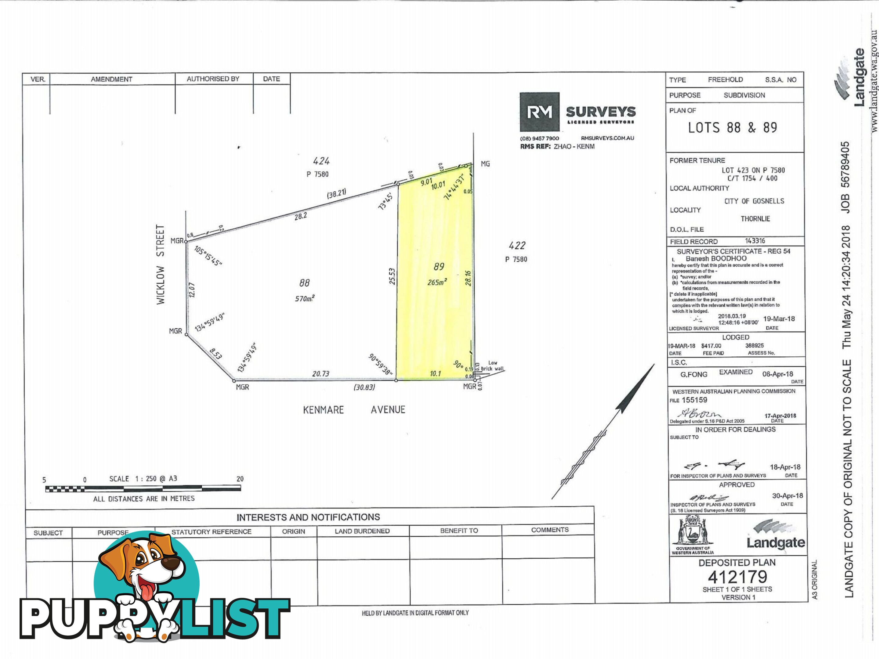 Lot 89/28 Kenmare Avenue THORNLIE WA 6108