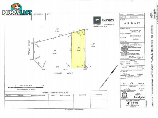 Lot 89/28 Kenmare Avenue THORNLIE WA 6108