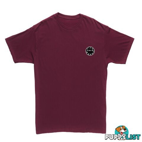 Original Tee - Maroon - Fishworx SSNOTEE-MAROON