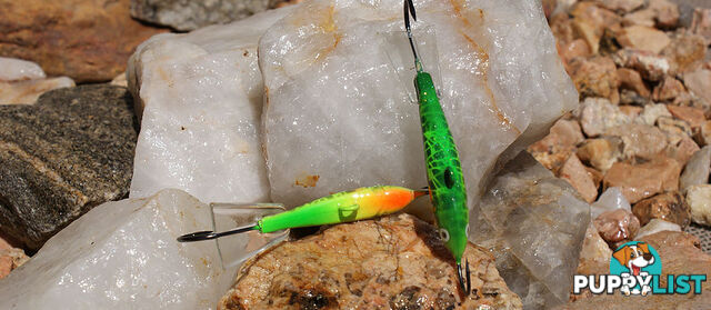 SMAK LURES ICE JIG 12G GLIDER - LEMON, LIME & BITTERS