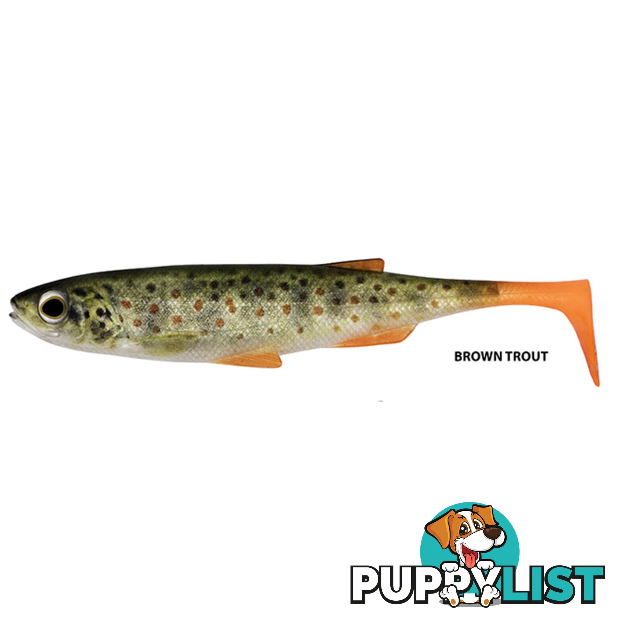 Daiwa Duckfin Liveshad 20cm - Brown Trout - 58410