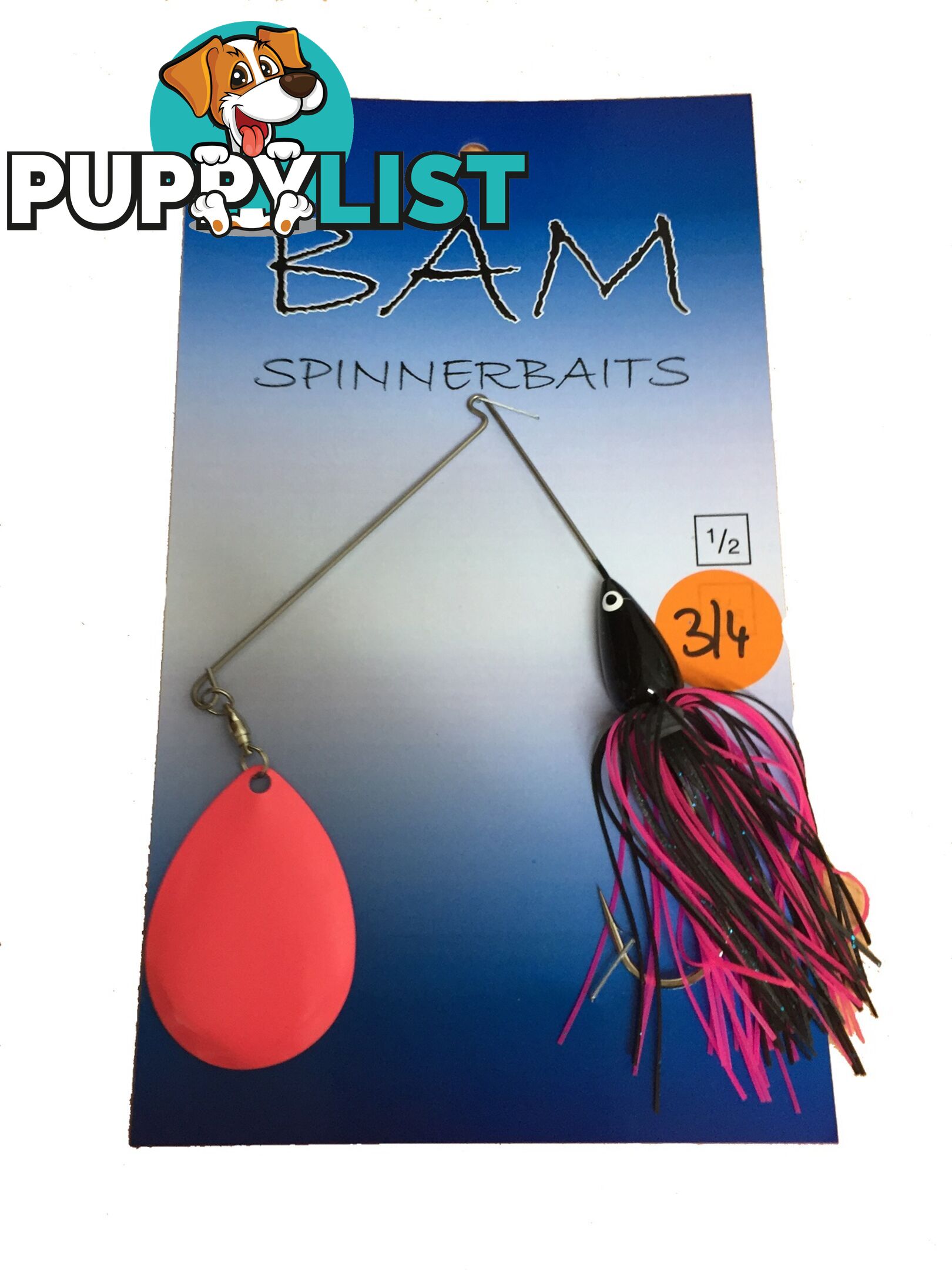 BAM SPINNERBAITS 3/4OZ - BAM 34BAM