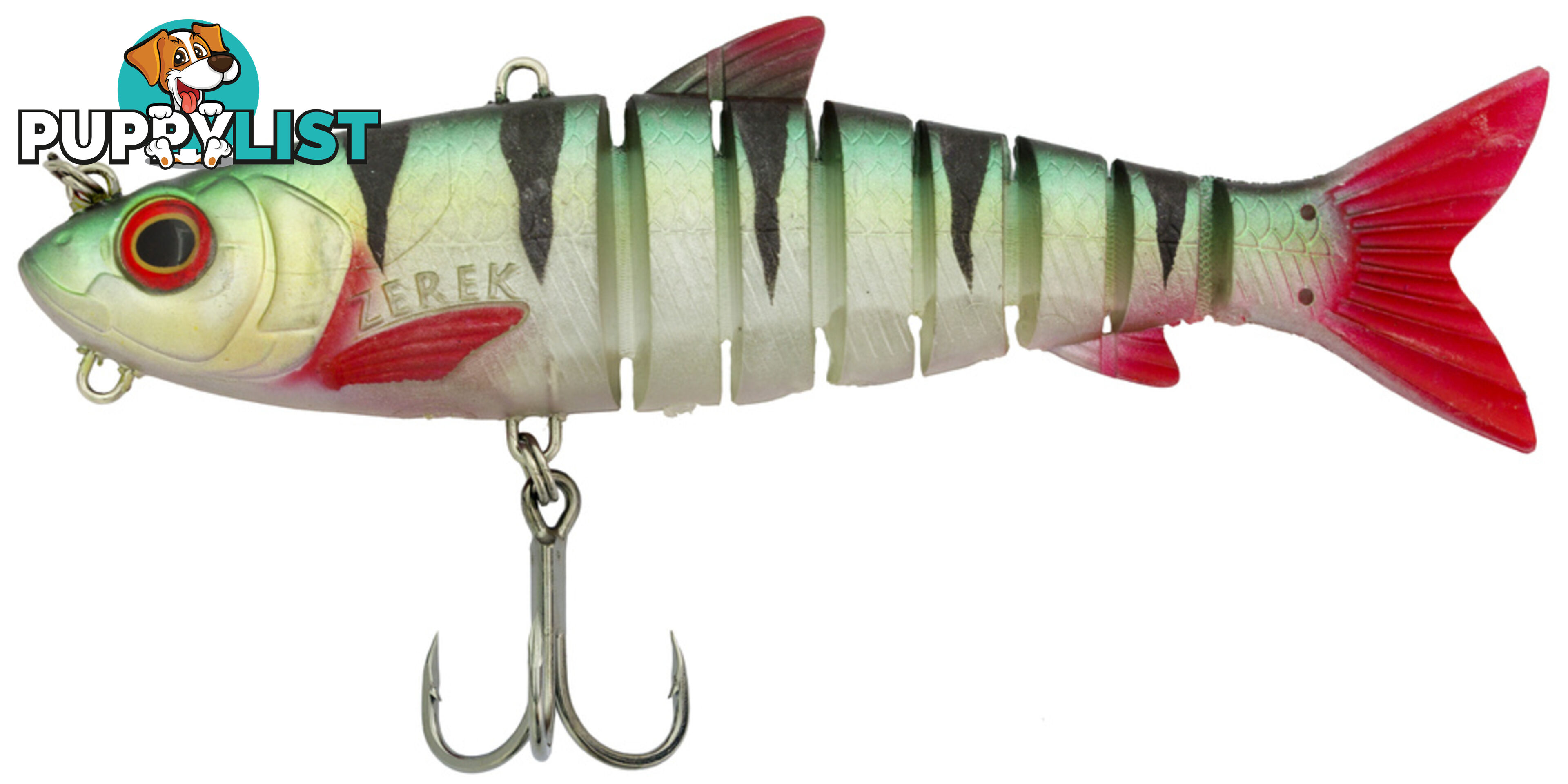 Zerek 8" live swimbait (redfin)