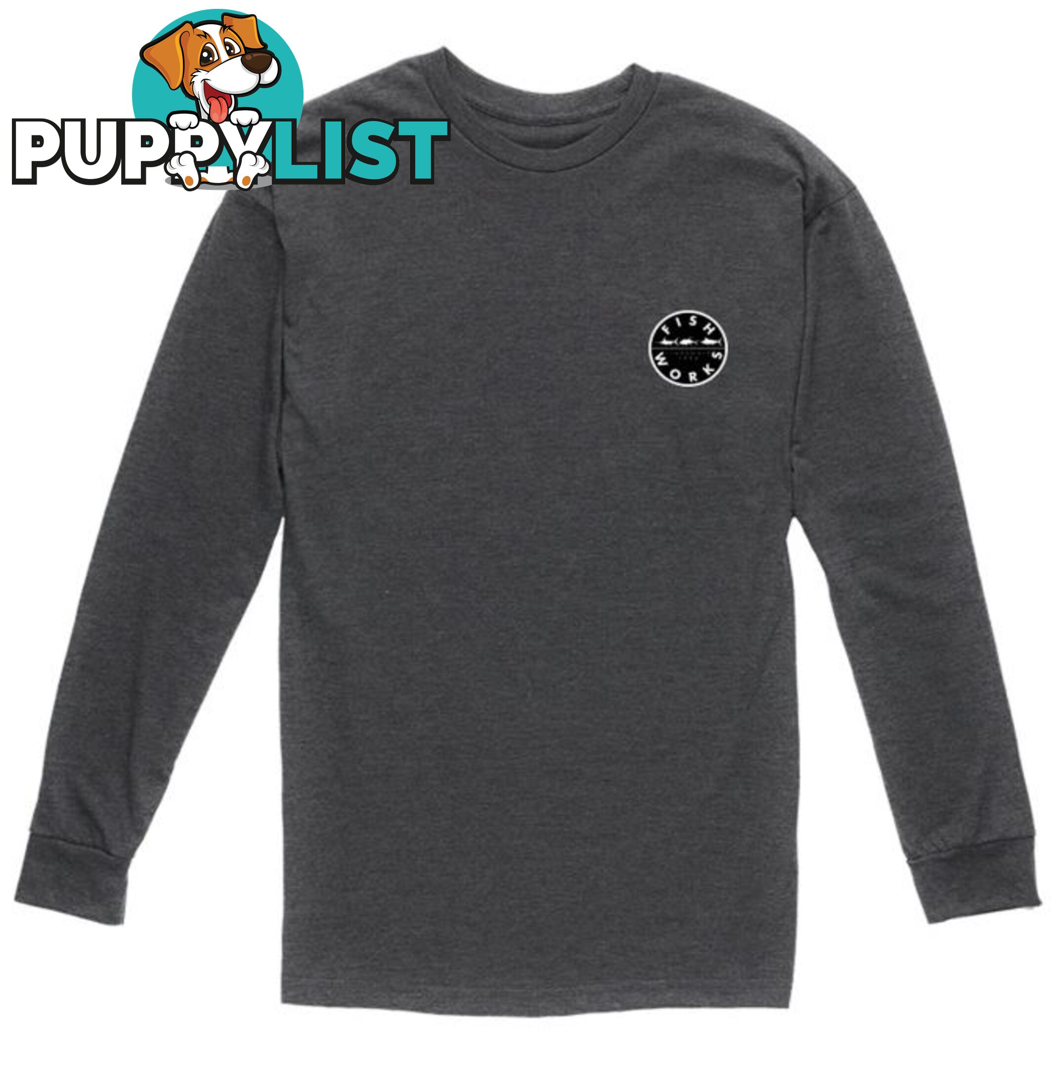 New Original Long Sleeve - Charcoal - Medium - LSFXTEEM-CHARCOAL