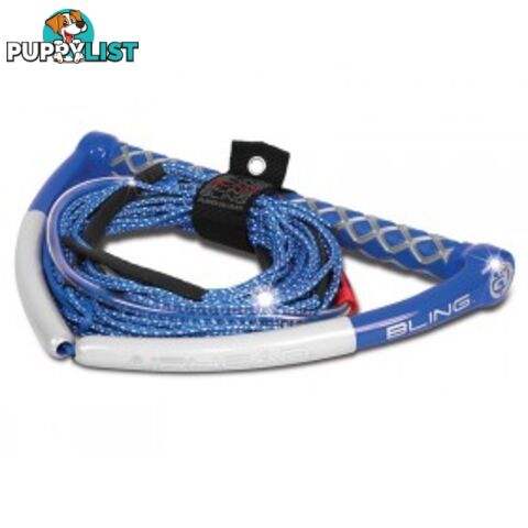 Kwik Tek AirheadÂ® - BLING SPECTRA Wakeboard Rope - 501049