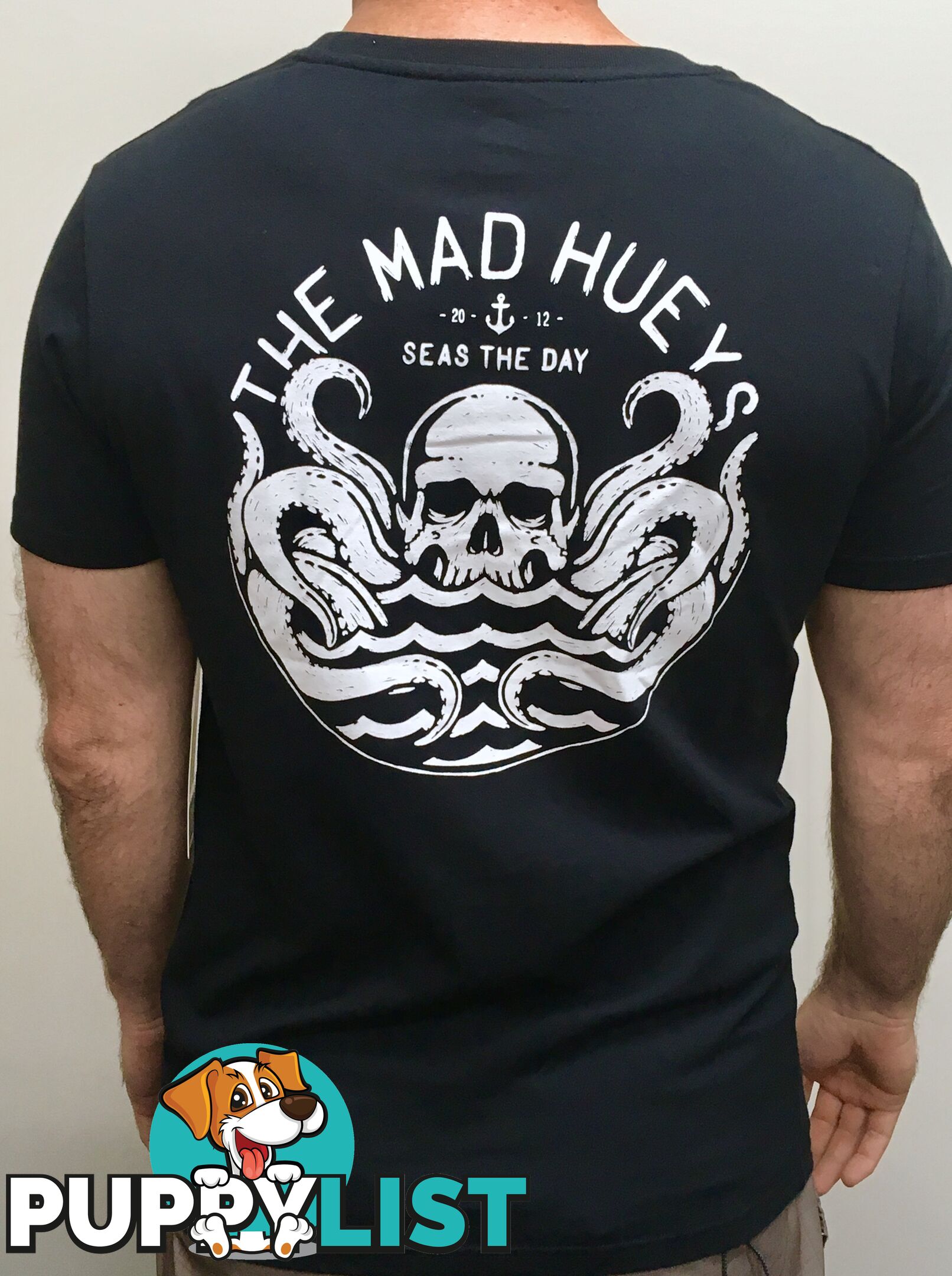 Seas Tee - Black - X-Large - H318M01001-XL