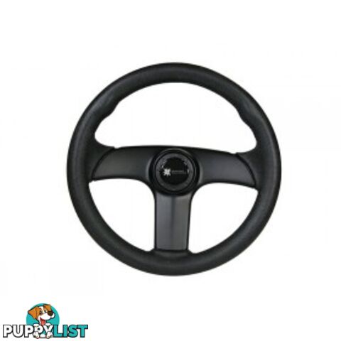 Steering Wheel - Viper Three Spoke Black PVC - 271086