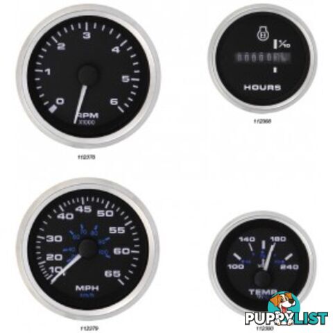 Veethree Instruments Premier Pro Domed Staineless Steel Gauges - VEETHREE INSTRUMENTS