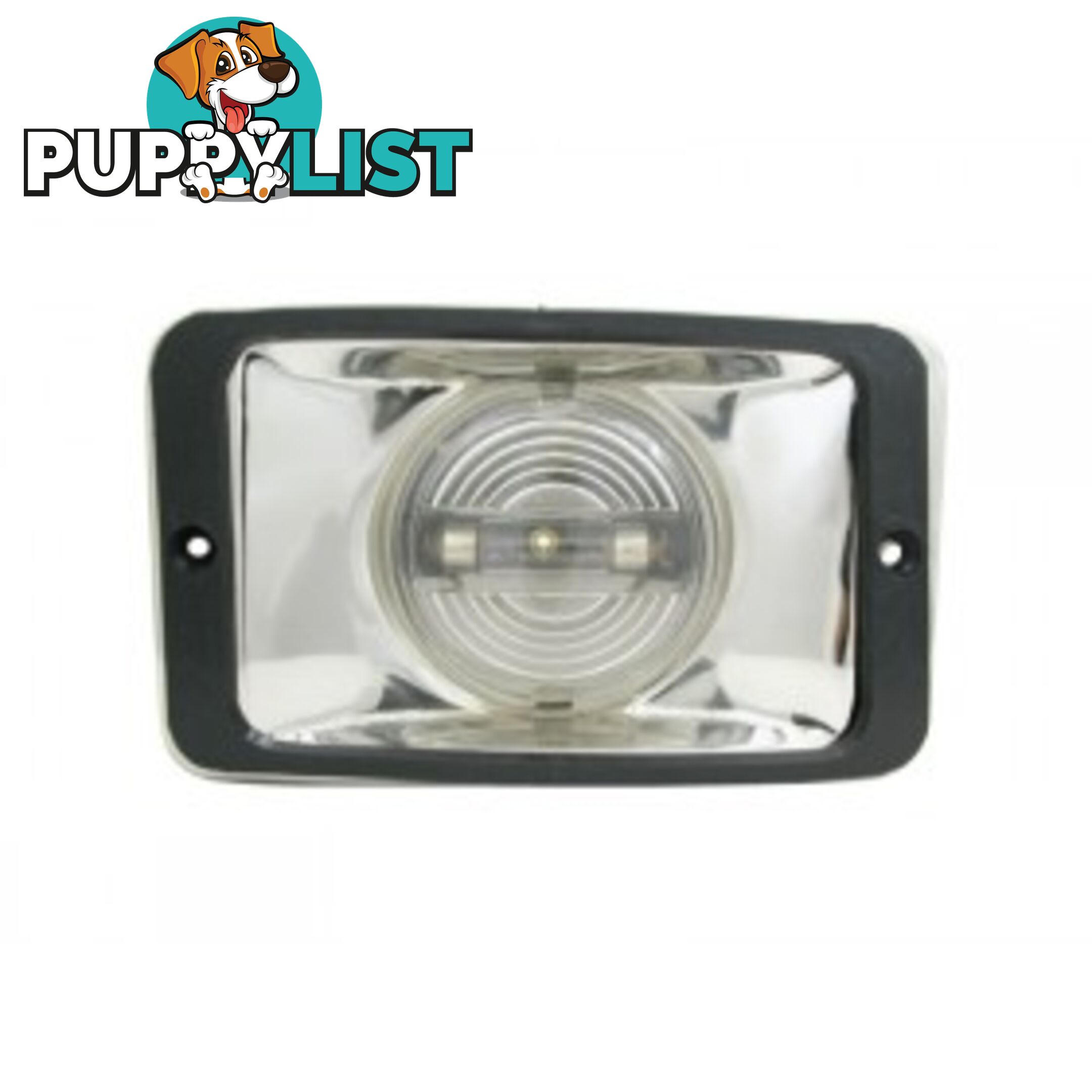 Marine TownÂ® Cockpit Light - Rectangular - 123004