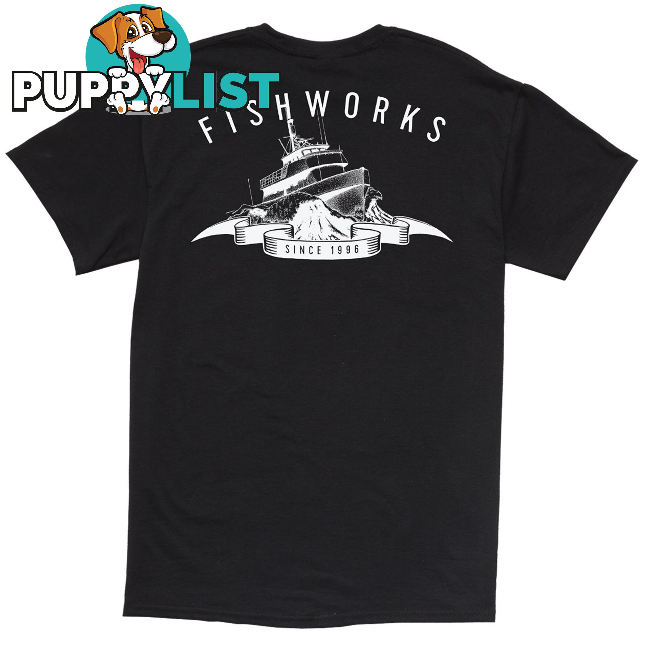 Dittmar Pocket Tee - Black - Fishworx SSPOCKETTEE-BLACK