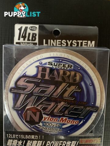 Salt Water Hard Nylon Line - 14lb - N3-14