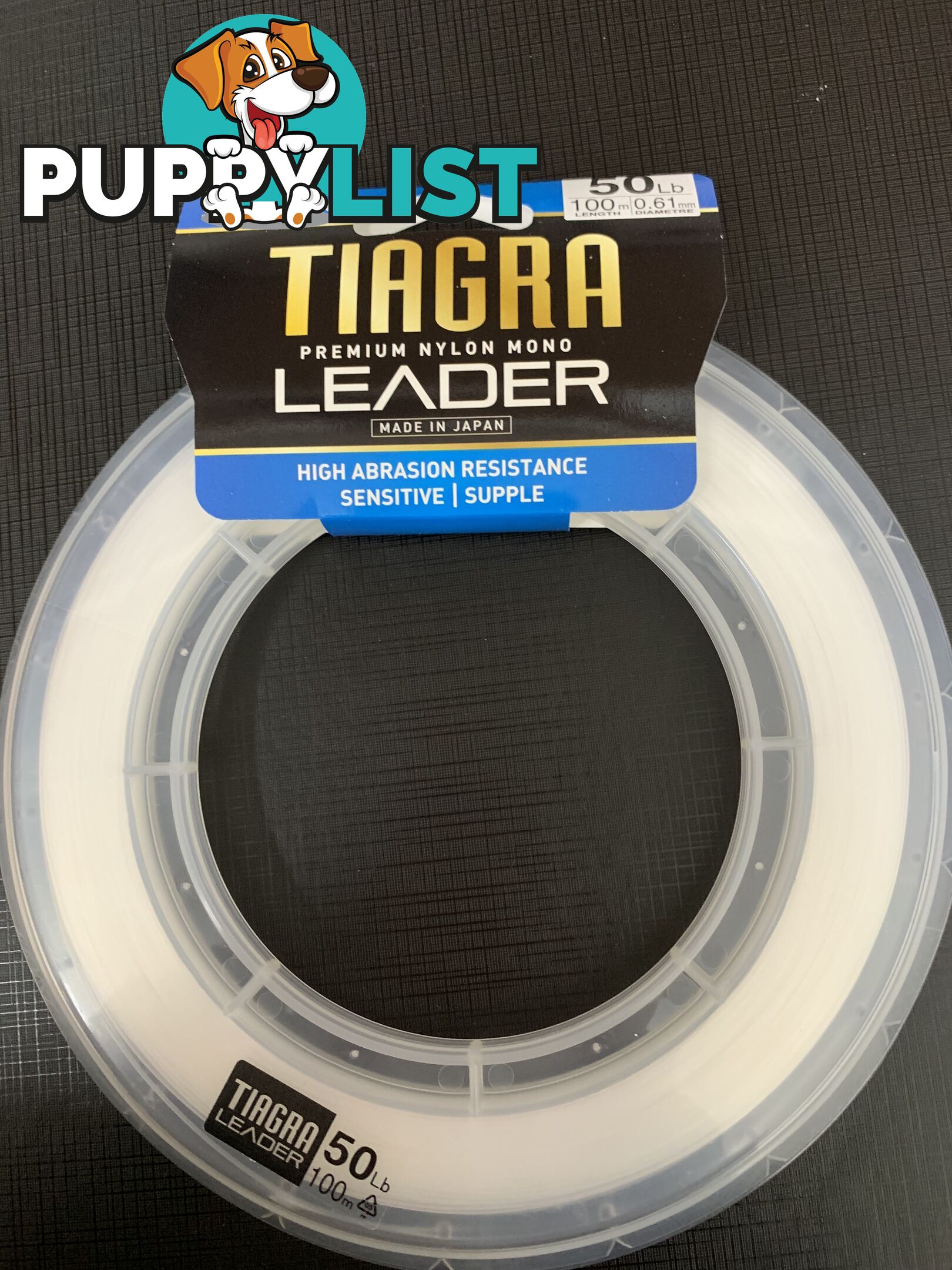Shimano Tiagra Nylon Mono Leader 100m - 50lb - TL100-050