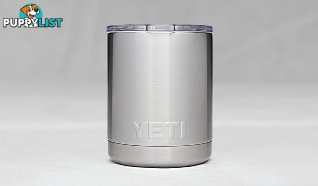 Yeti Rambler 10OZ Lowball - Stainless Steel - YRAM10