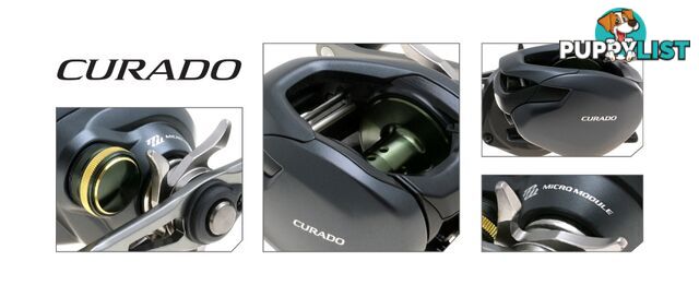 Shimano Curado 200K Baitcaster Reel - CU200K