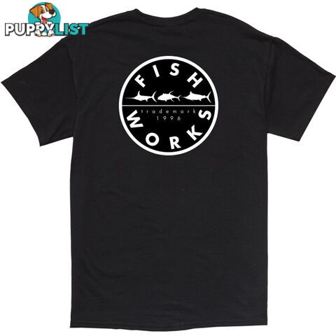 Original Tee - Black - Fishworx SSNOTEE-BLACK