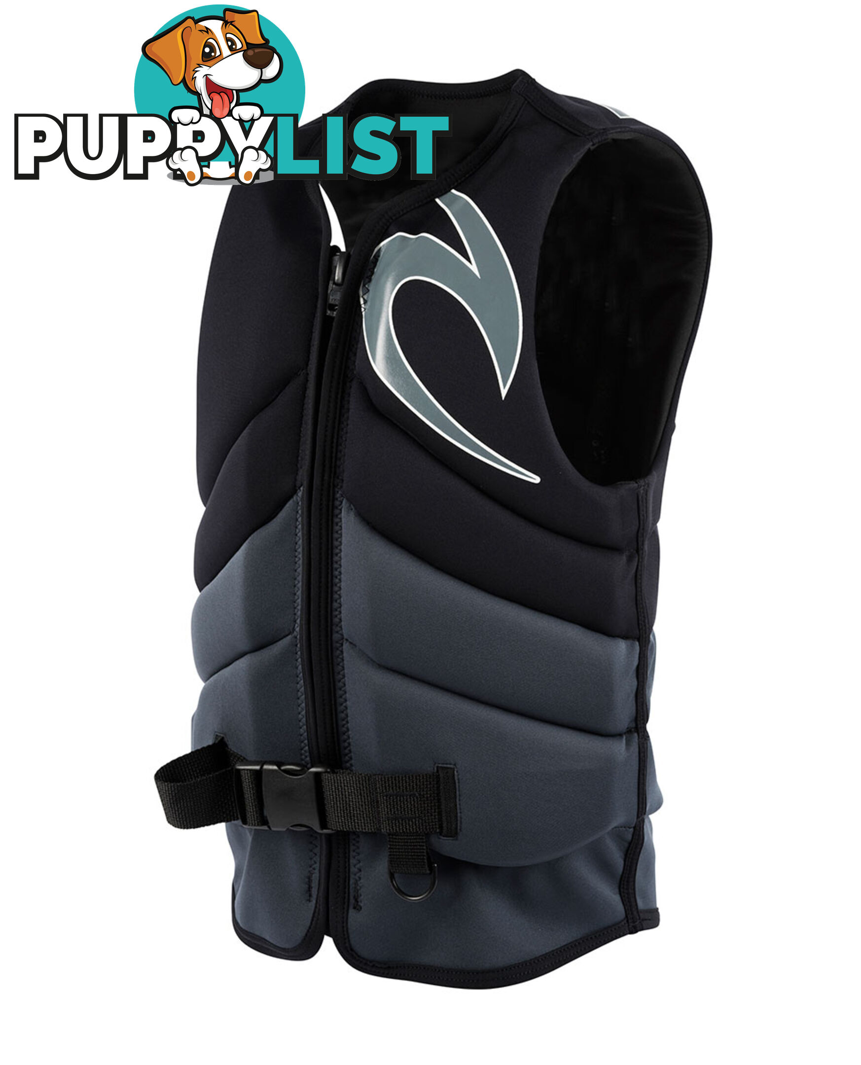 RIPCURL DAWN PATROL VEST - RIPCURL 16DM03M-BLK