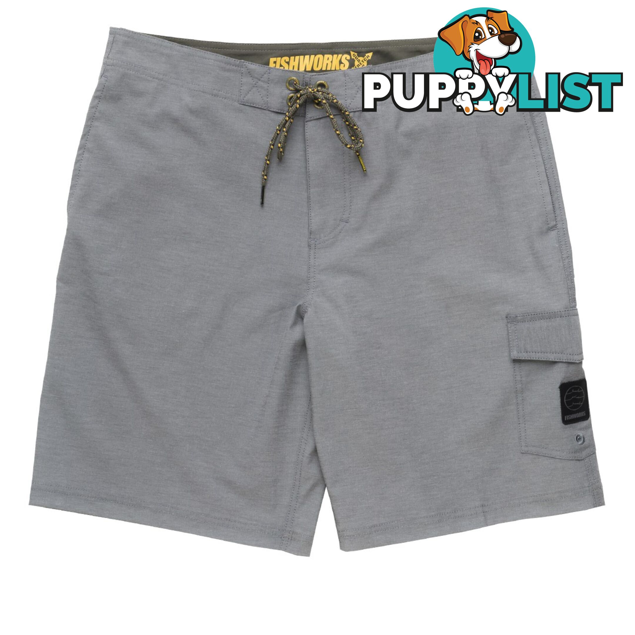 Kona Grey Short - Fishworx BKSHORT