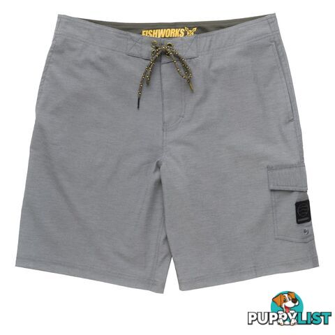 Kona Grey Short - Fishworx BKSHORT