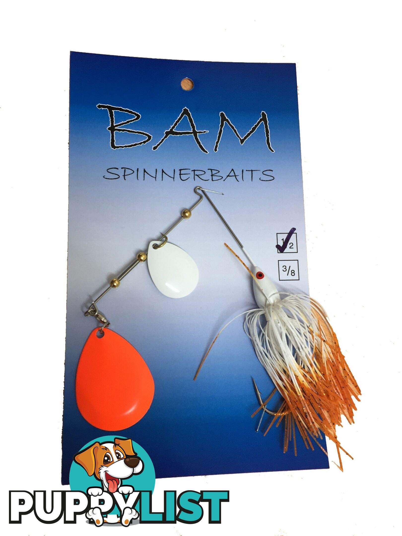 BAM SPINNERBAITS 1/2OZ TWIN BLADE - BAM