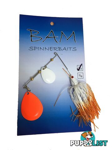 BAM SPINNERBAITS 1/2OZ TWIN BLADE - BAM