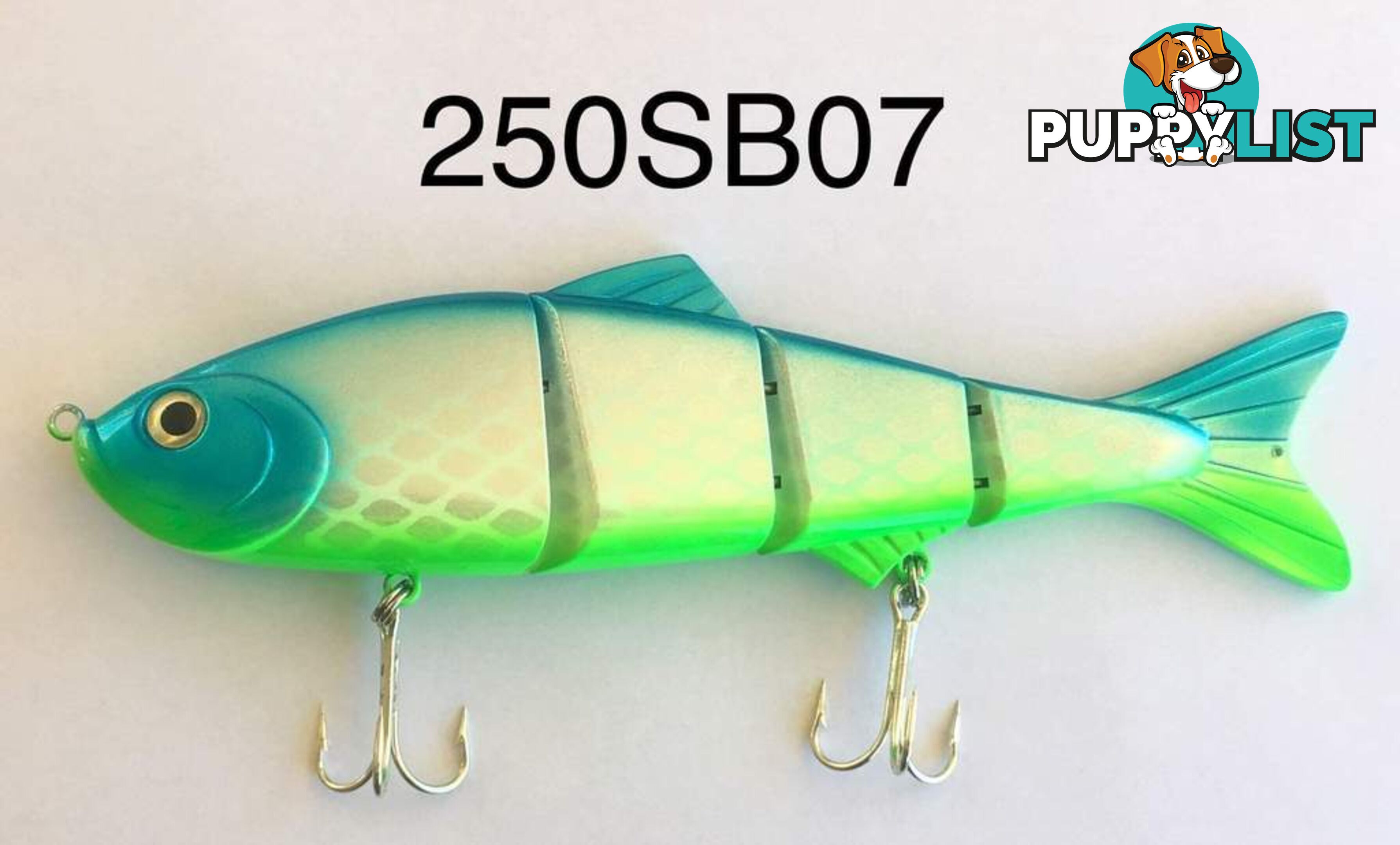 King Hit Swimbait Lure 250mm 140g - Blue/Green - 250SB07