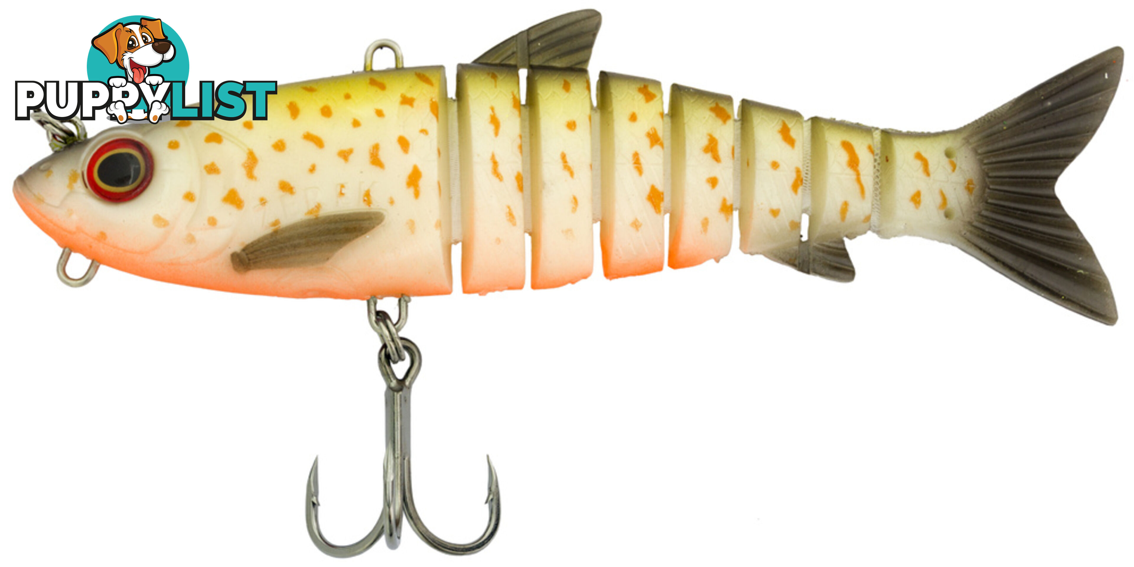 Zerek 8" live swimbait (orange belly trout)