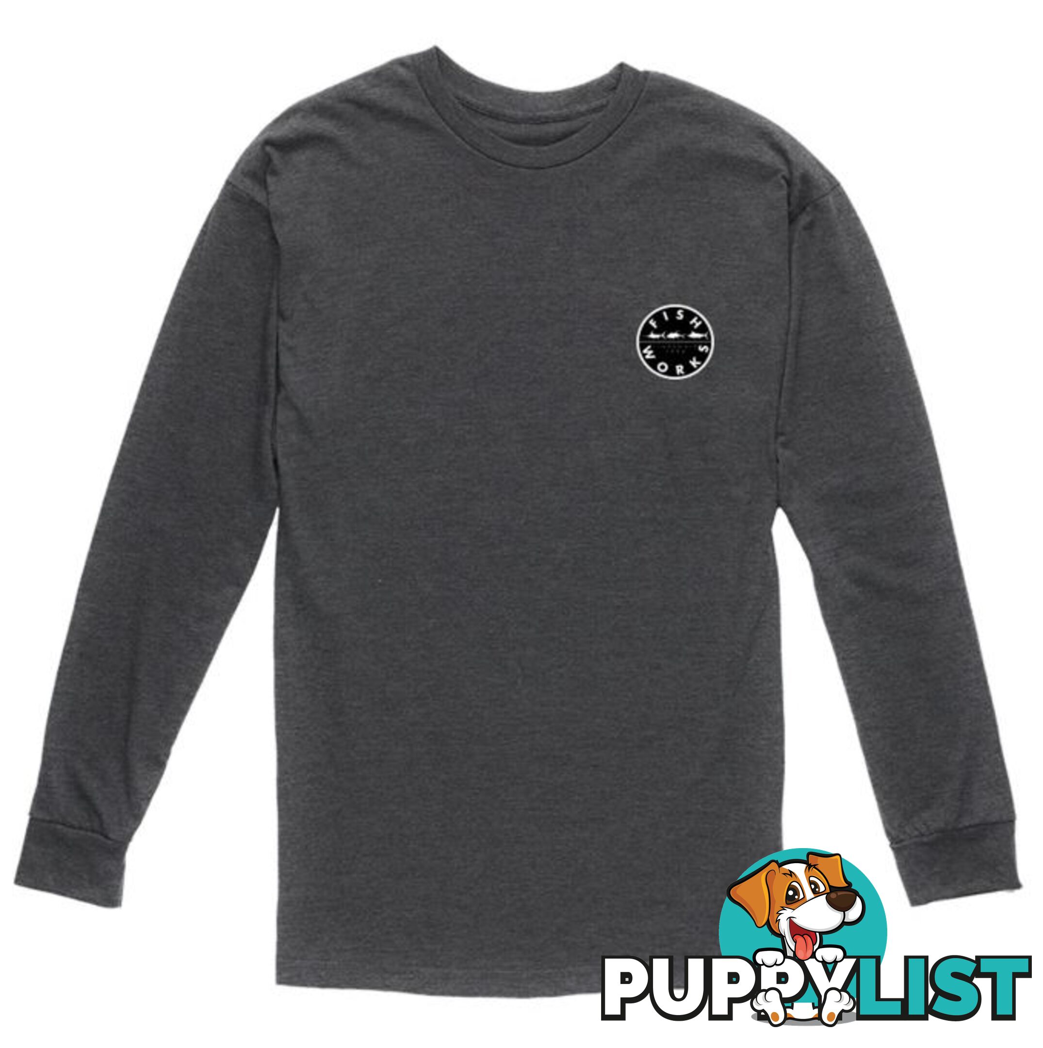 New Original Long Sleeve - Charcoal - Large - LSFXTEEL-CHARCOAL