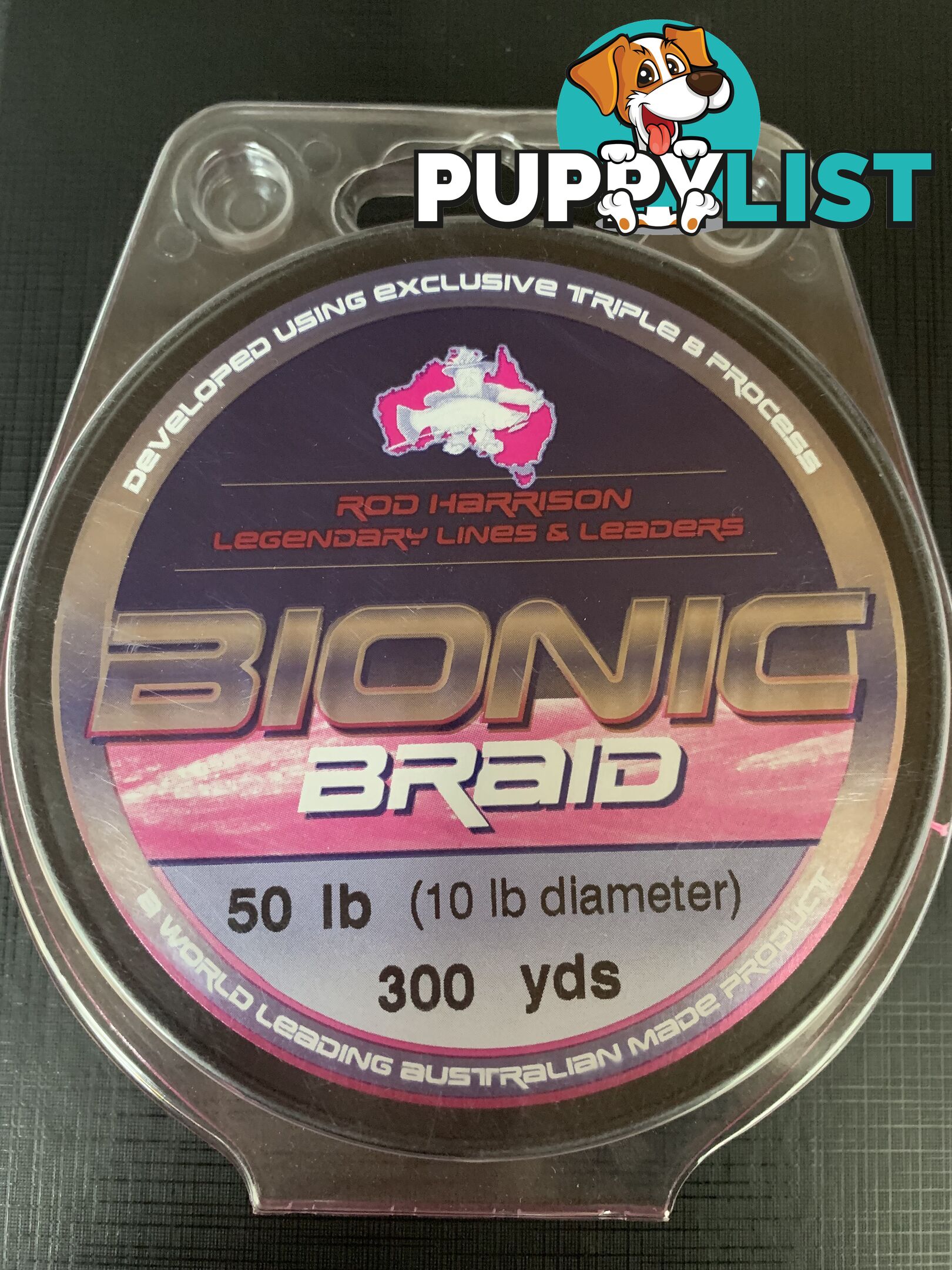 Bionic Braid 300 yrds - 50lb - AMBB30040