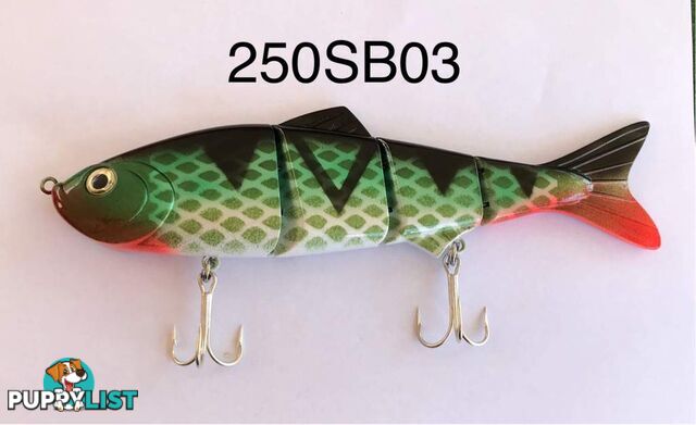 King Hit Swimbait Lure 250mm 140g - Redfin - 250SB03