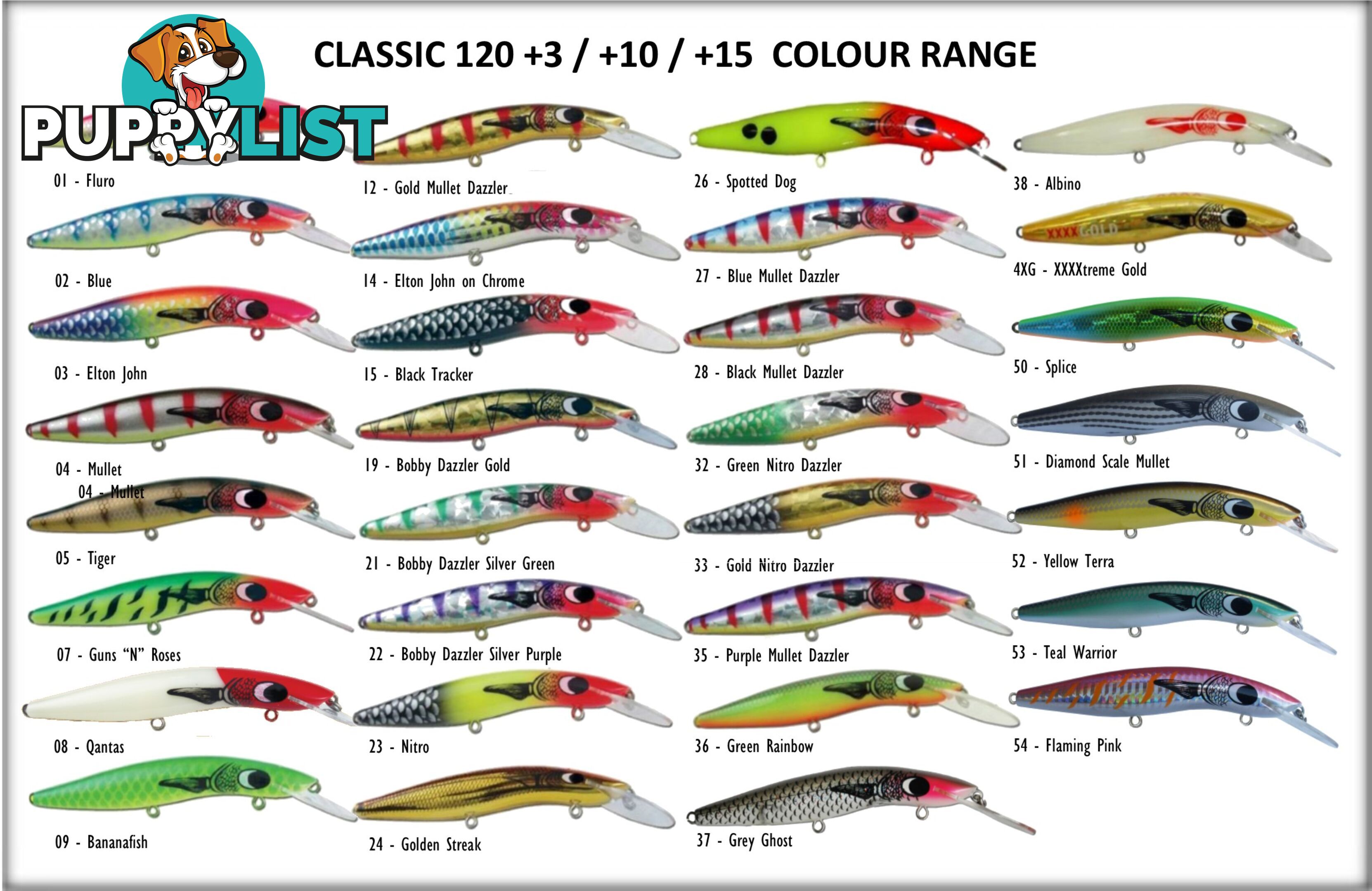 CLASSIC LURES CLASSIC 120 +10 - Classic Lures 02CL12BRD14