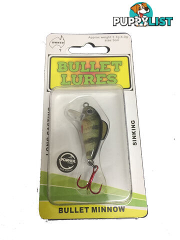 BULLET LURES MINNOW 3cm - Bullet Lures 3NAO