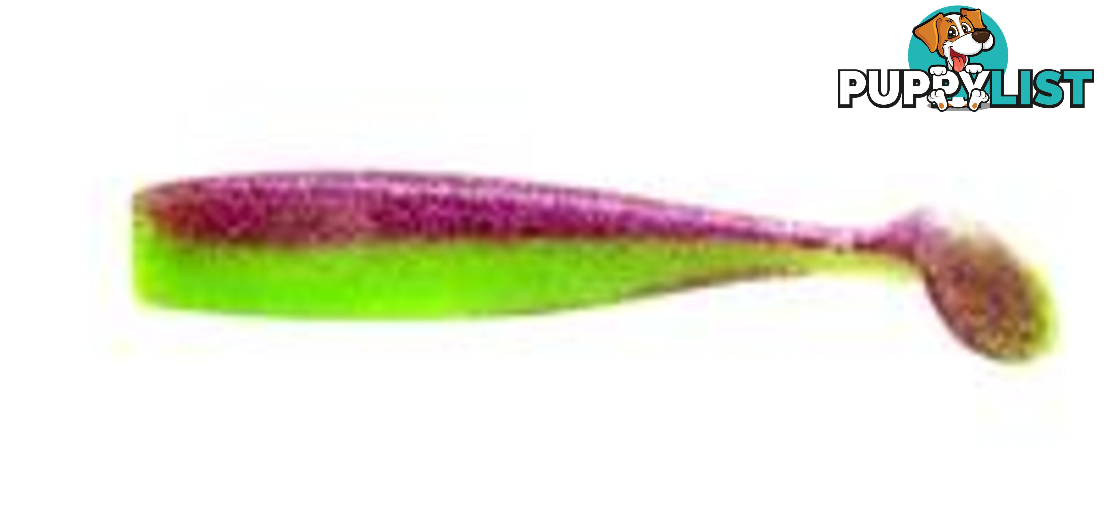 LUNKER CITY SHAKER 4.5" - 4.5PLASTIC