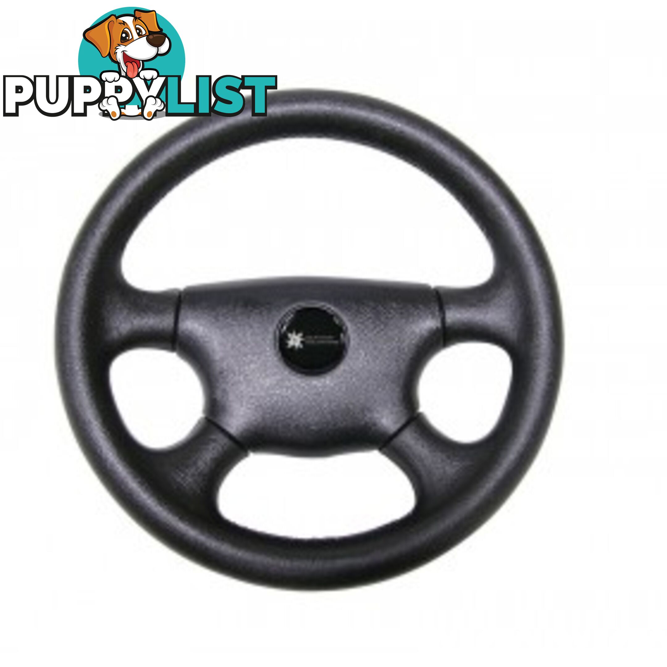 Steering Wheel - Legend Four Spoke Black PVC - 271060