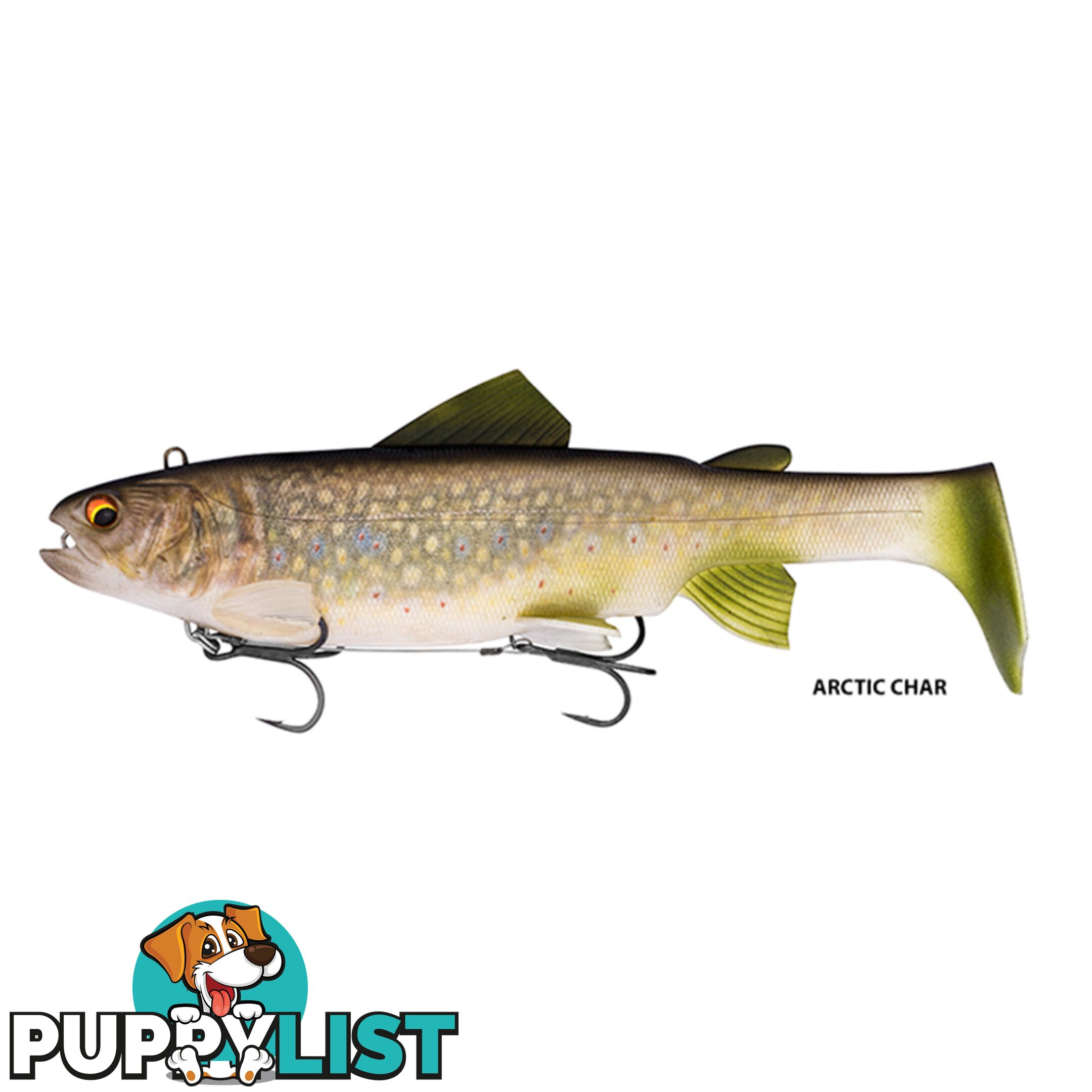 Daiwa Trout Swimbait 18 & 25cm - Arctic Char, 18cm - 58442