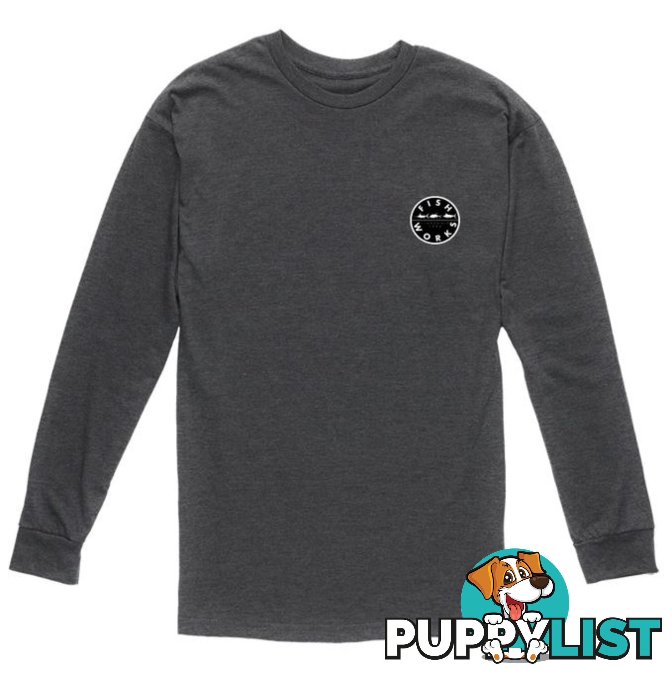 New Original Long Sleeve - Charcoal - XX-Large - LSFXTEEXXL-CHARCOAL