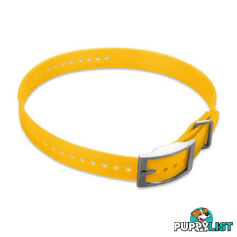 Garmin 1 inch Collar Strap - Yellow - 010-11892-08