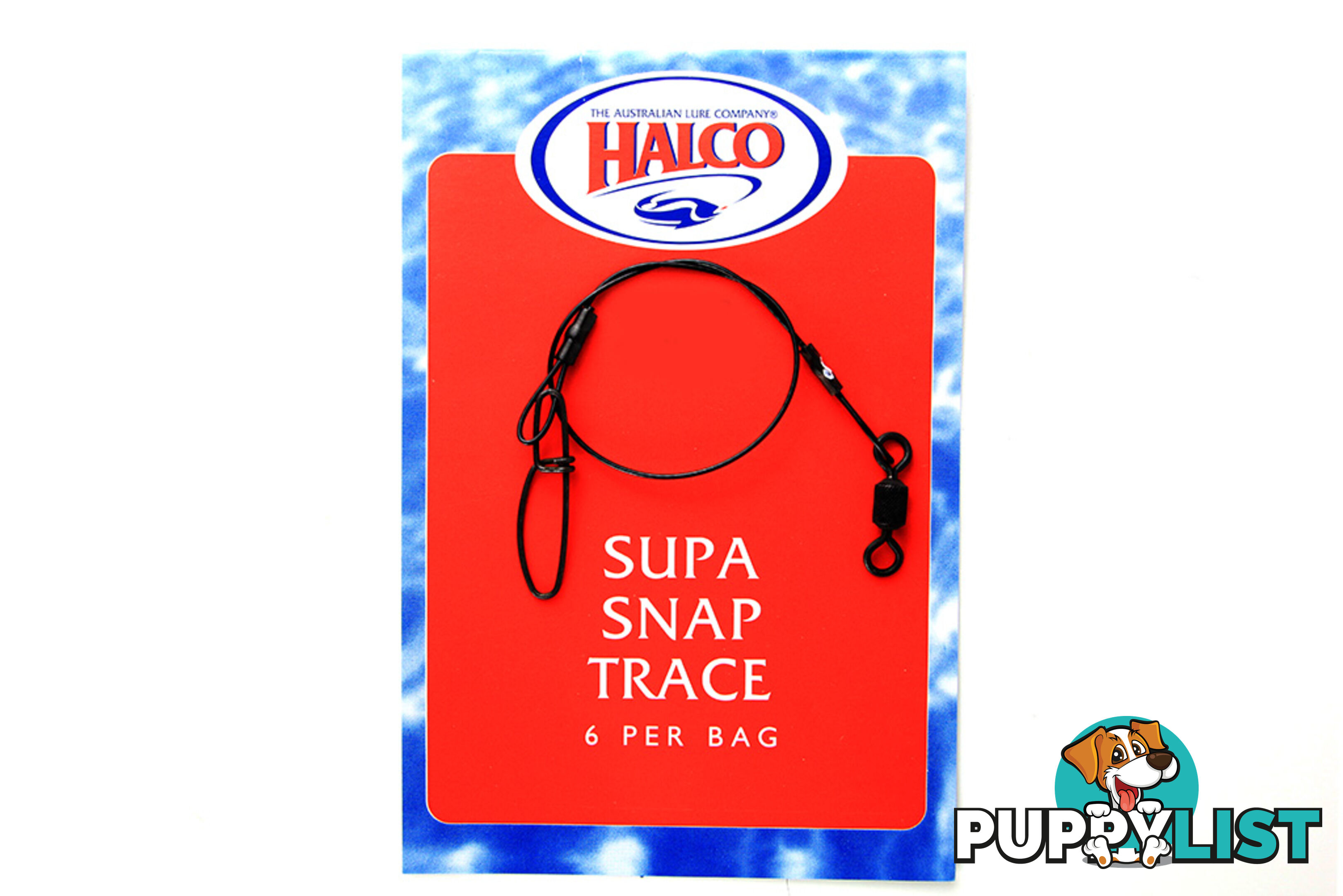 HALCO 100LB 11INCH SUPA SNAP TRACE - HALCO SSTS100