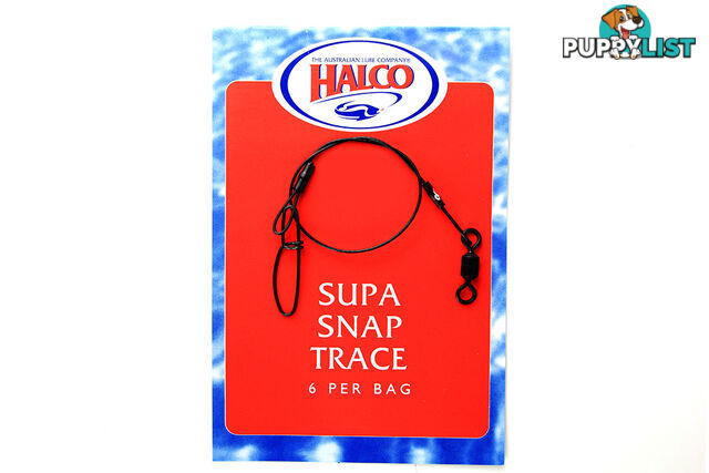 HALCO 100LB 11INCH SUPA SNAP TRACE - HALCO SSTS100