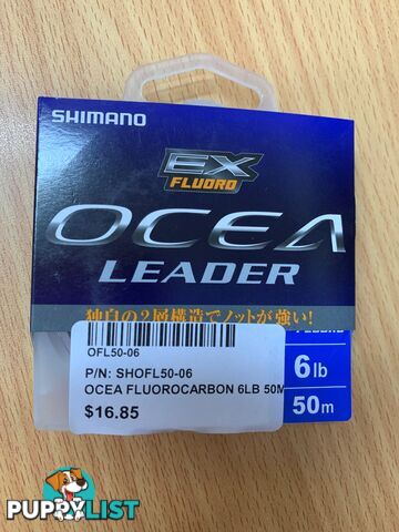 Shimano Ocea Fluoro Leader 50m - 6lb - OFL50-06