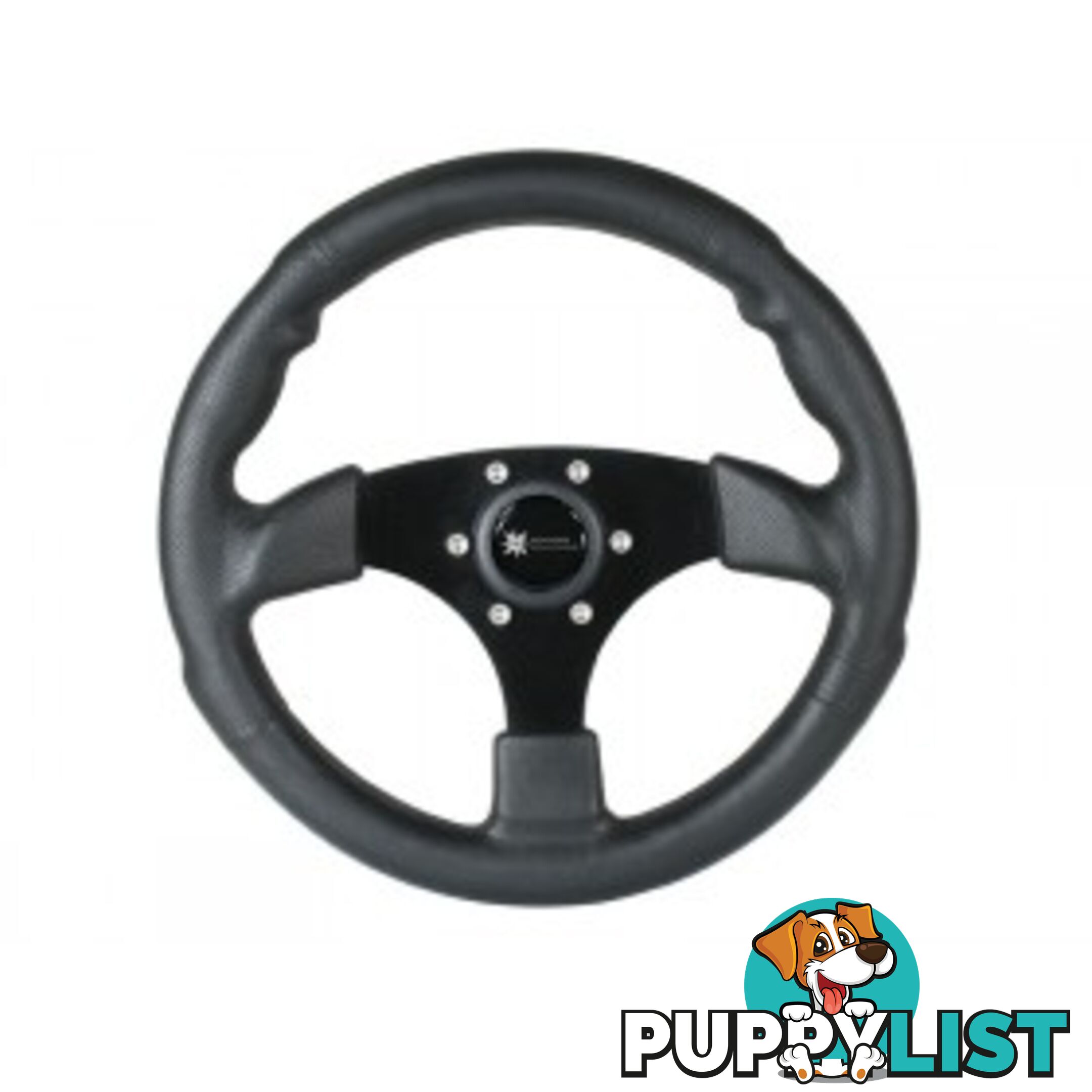 Steering Wheel - Fantasy Marine Three Spoke Aluminium - 271182