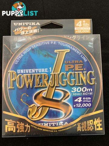 Univenture Power Jigging 8 Ultra - 62lb