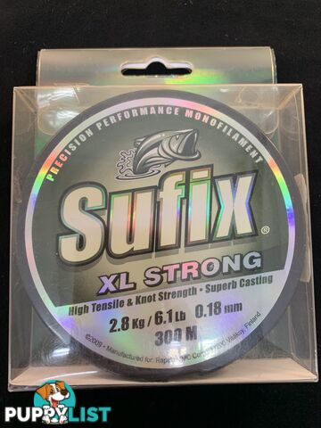 Sufix XL Strong Mono - 6.1lb - SUFMXLS6 1300P