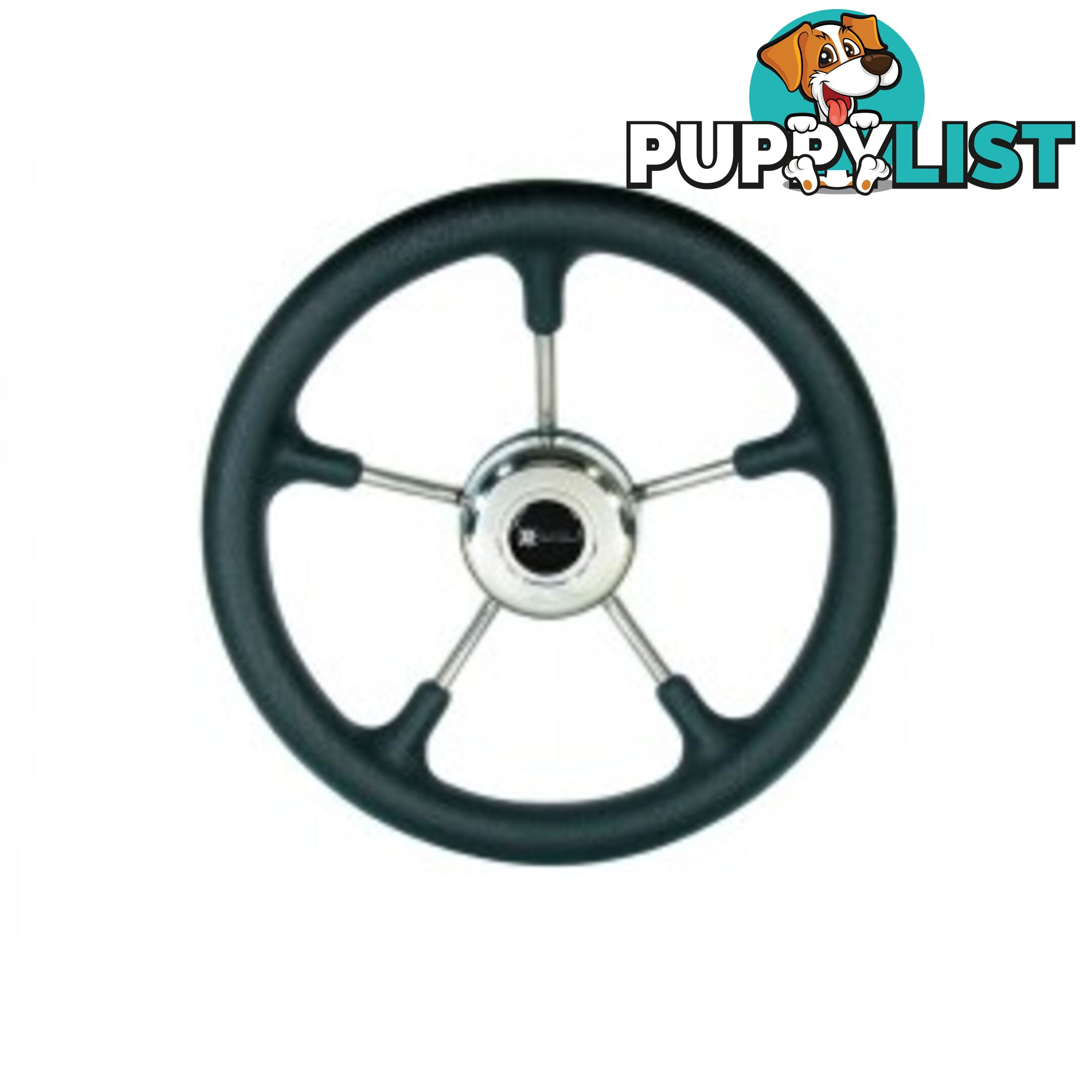 Steering Wheel - Bosun Five Spoke Stainless Steel - 271210