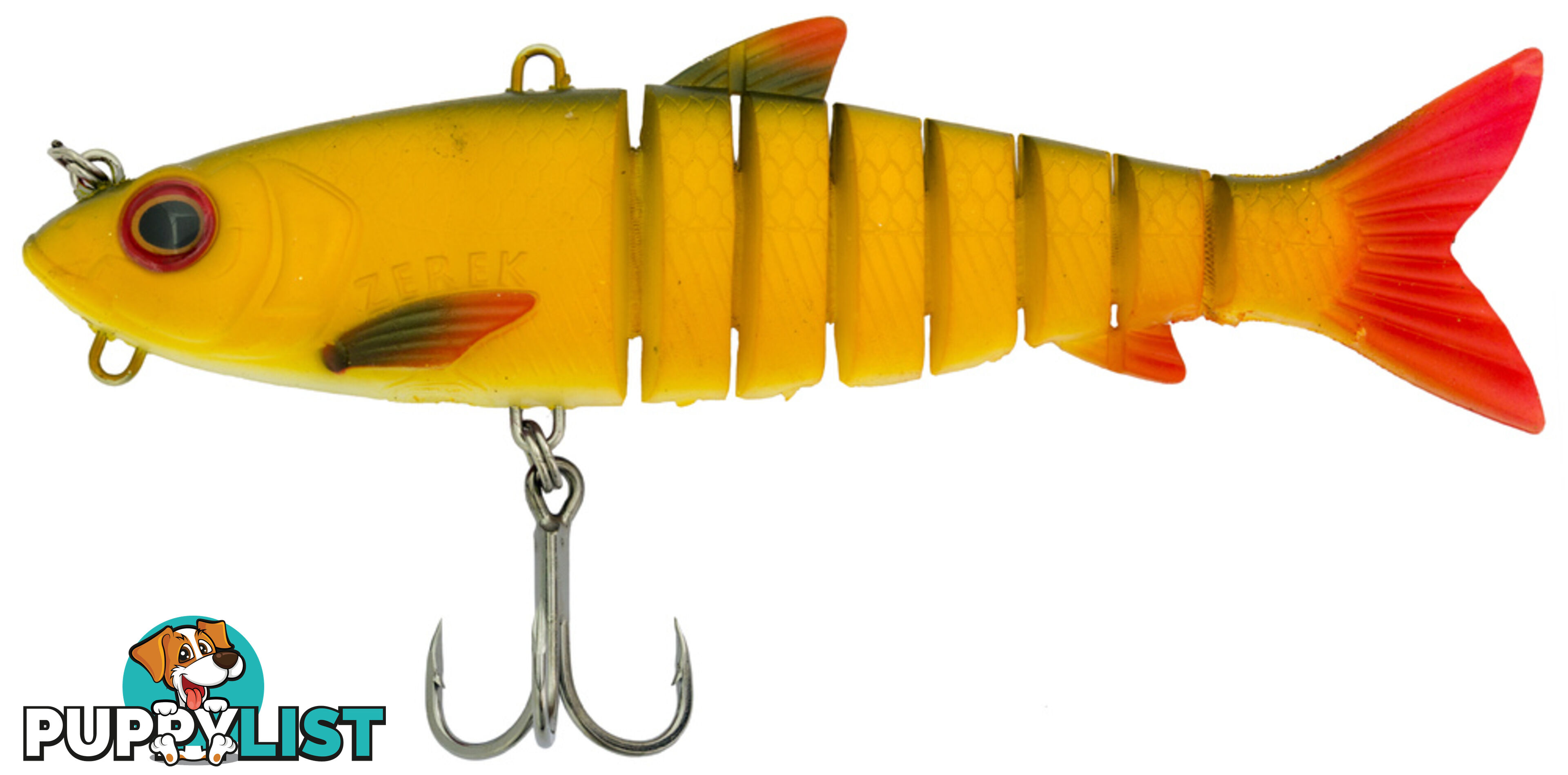 Zerek 8" live swimbait (mutant gold fish)