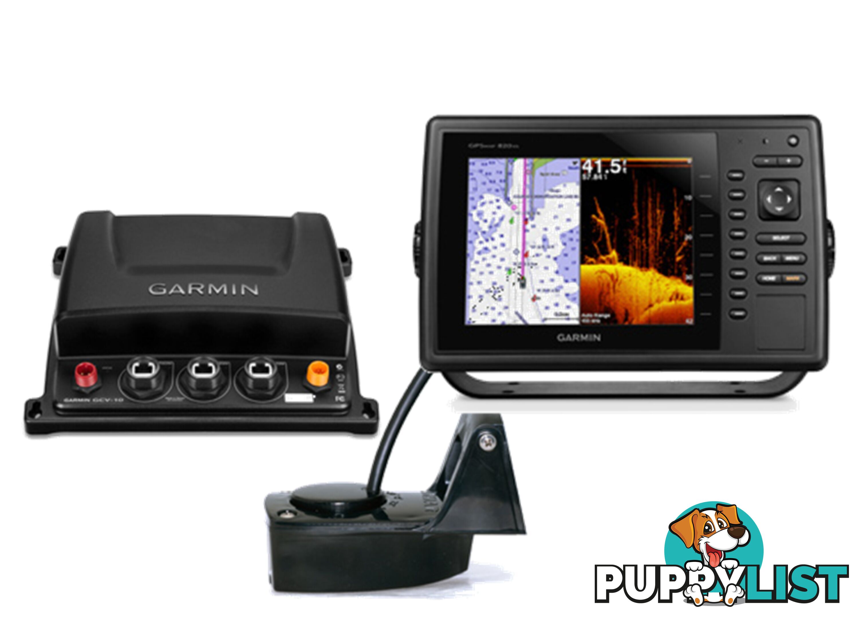 GARMIN GPSMAP 820xs /GCV 10 /AIRMAR TM150M PACK - GARMIN GAGPSMAP PACK